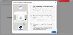 comment configurer le pixel Facebook
