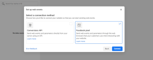 comment configurer le pixel Facebook