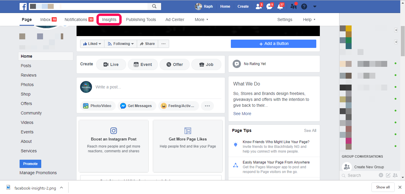 gagner de l'argent en ligne en utilisant des stratégies de marketing numérique [facebook insight