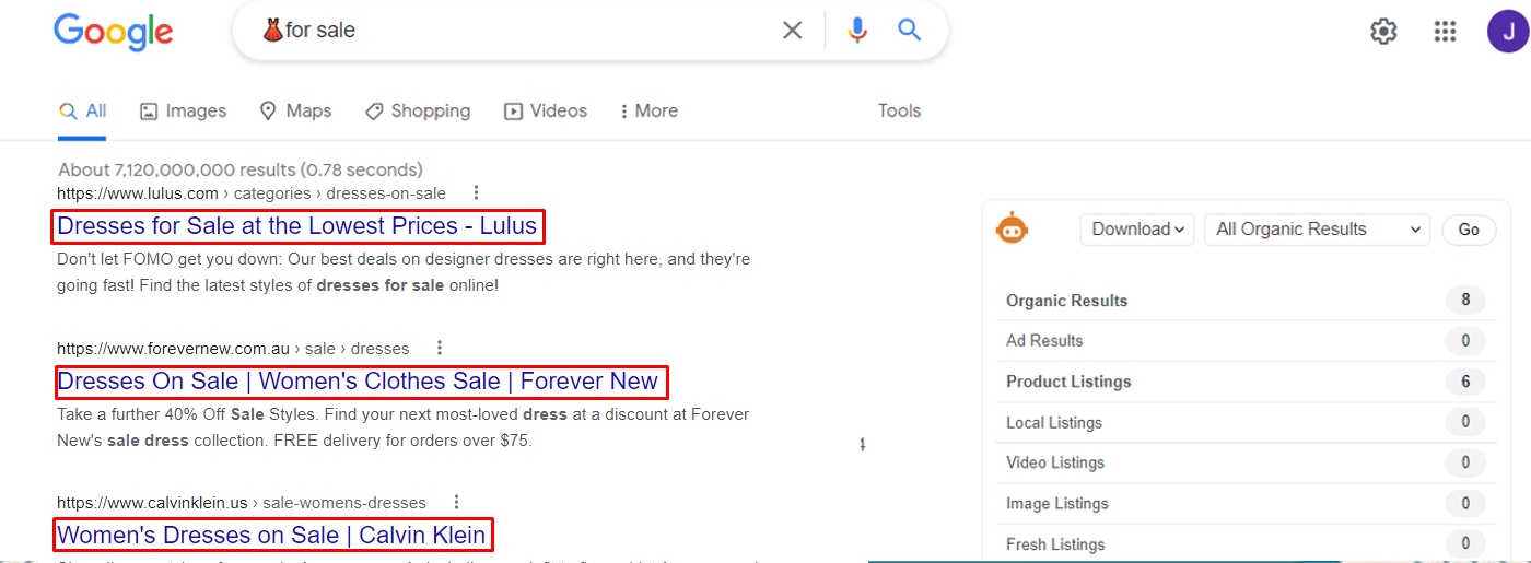 使用表情符號進行 Google 搜索