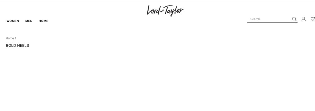 Colección Lord & Taylor Heels - Sin JavaScript