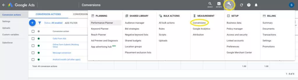 auditoría de ppc google ads auditoría de conversionesstrategybeam