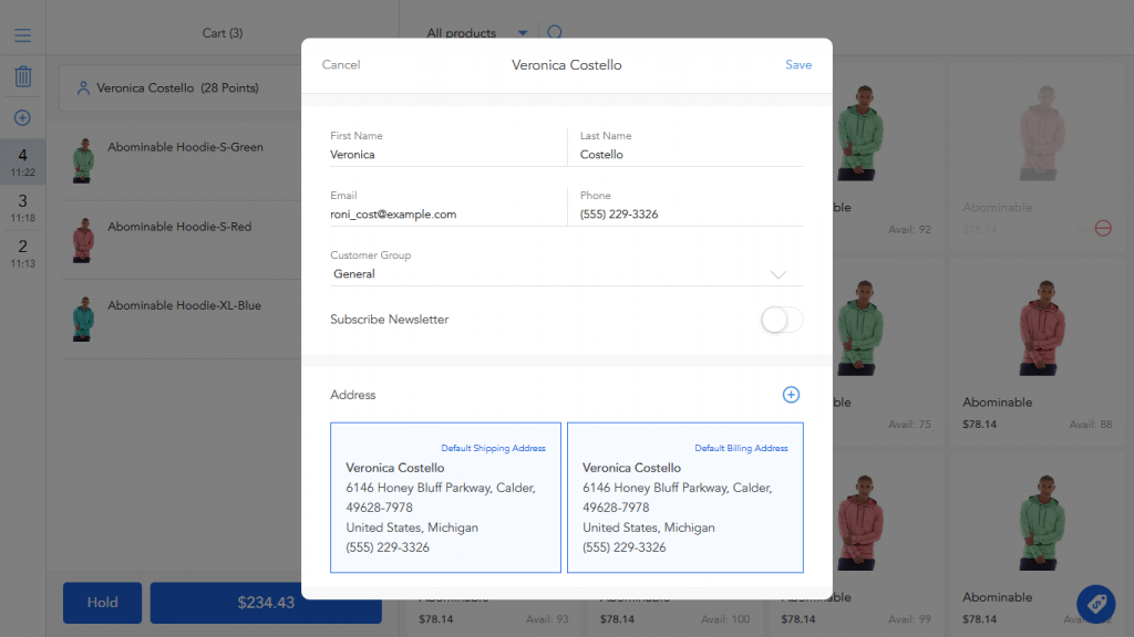 Klient-on-PWA-POS