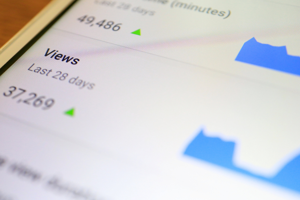รูปภาพของมุมมองที่พบใน Google Analytics