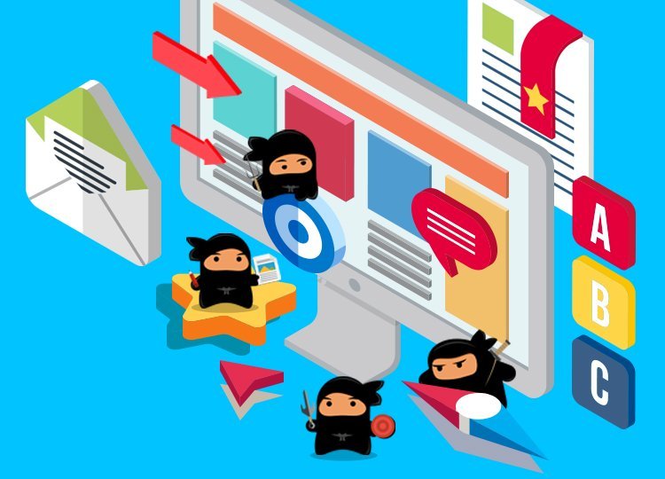 디지털 PR 계획을 만드는 닌자의 디자인