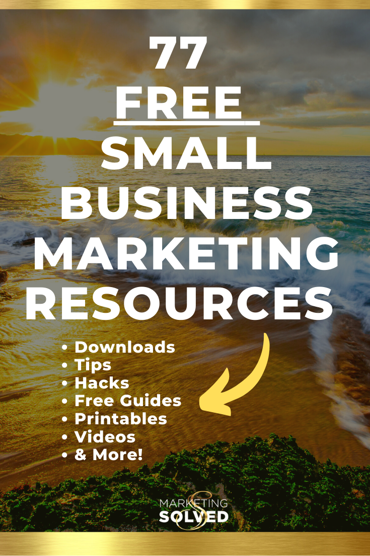 77 Estratégias e recursos de marketing para pequenas empresas // Inclui imprimíveis de mídia social, truques de marketing, listas de verificação de marketing, guias de mídia social, tutoriais de marketing, vídeos e muito mais. #marketing #dicasdemarketing #estratégiasdemarketing #mídiasocial #marketing #marketingforsmallbusiness #smallbusinessmarketing #smallbusiness