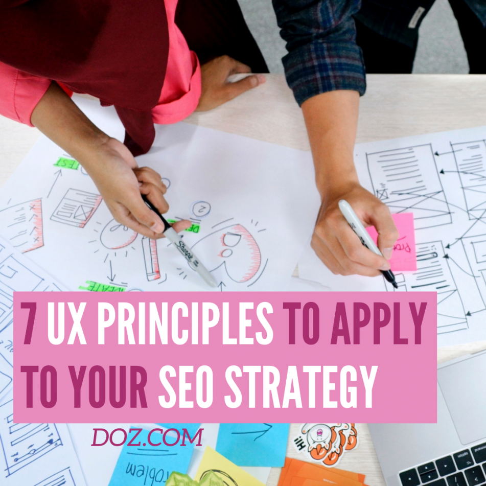 SEO戦略に適用する7つのUX原則