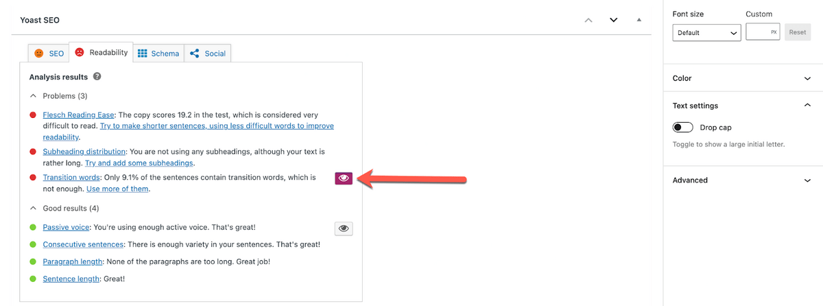 wordpress-yoast-seo-分析-截圖