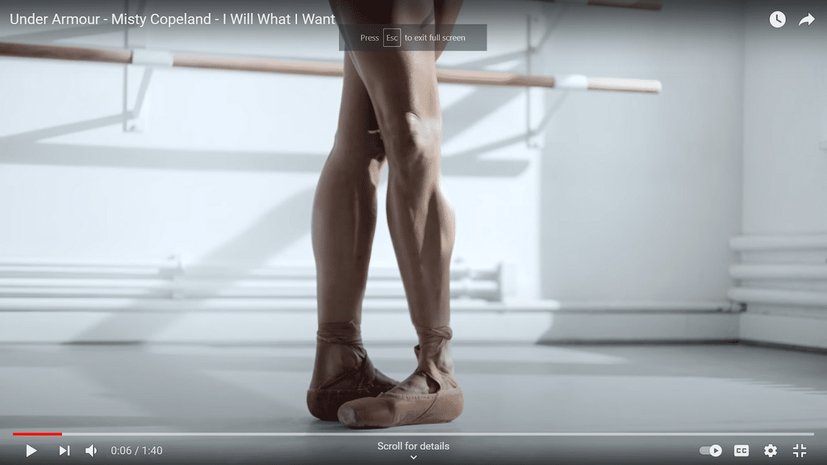 thumbnail video under armor untuk I Will What I Want