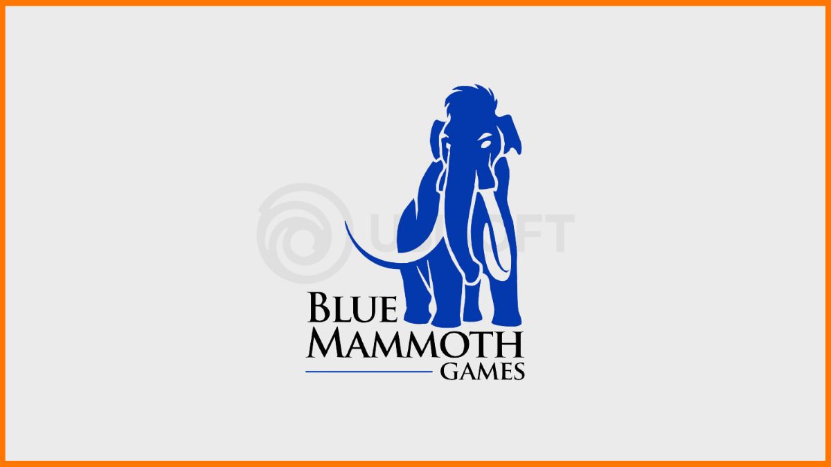 Logo des jeux de mammouth bleu