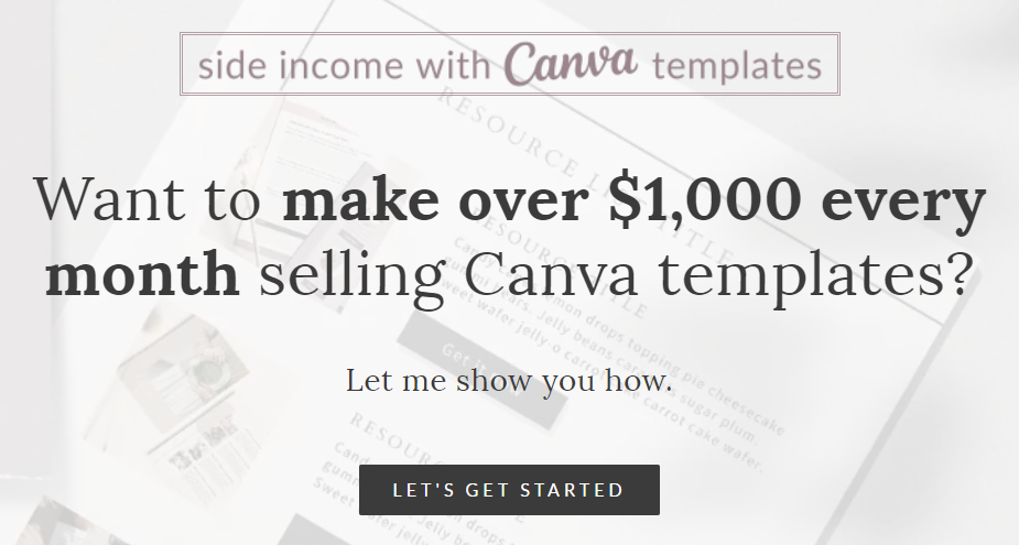 canvaテンプレートコースの販売方法
