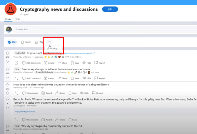 Use Reddit para hacer investigación de contenido