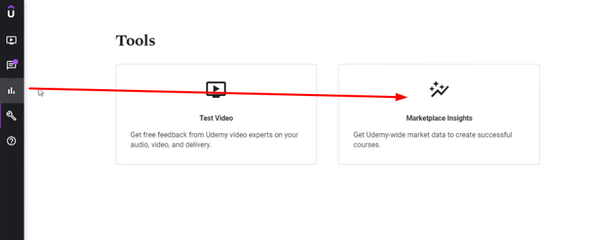 Usar Udemy para realizar investigaciones de contenido (perspectivas de Marketplace)