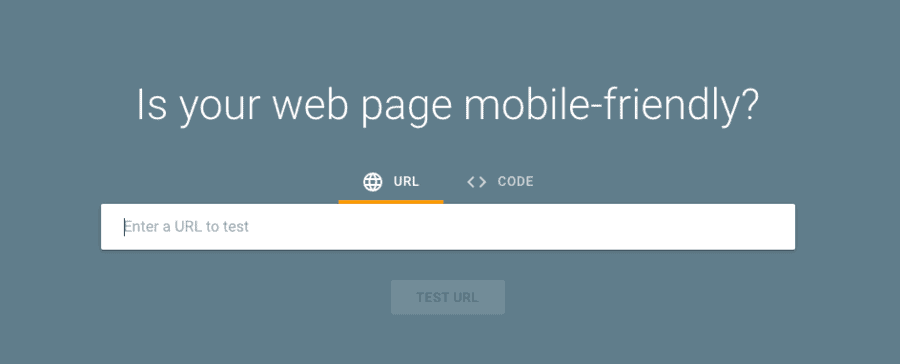 façons de réduire votre taux de rebond - 08 Google's mobile-friendly URL tester