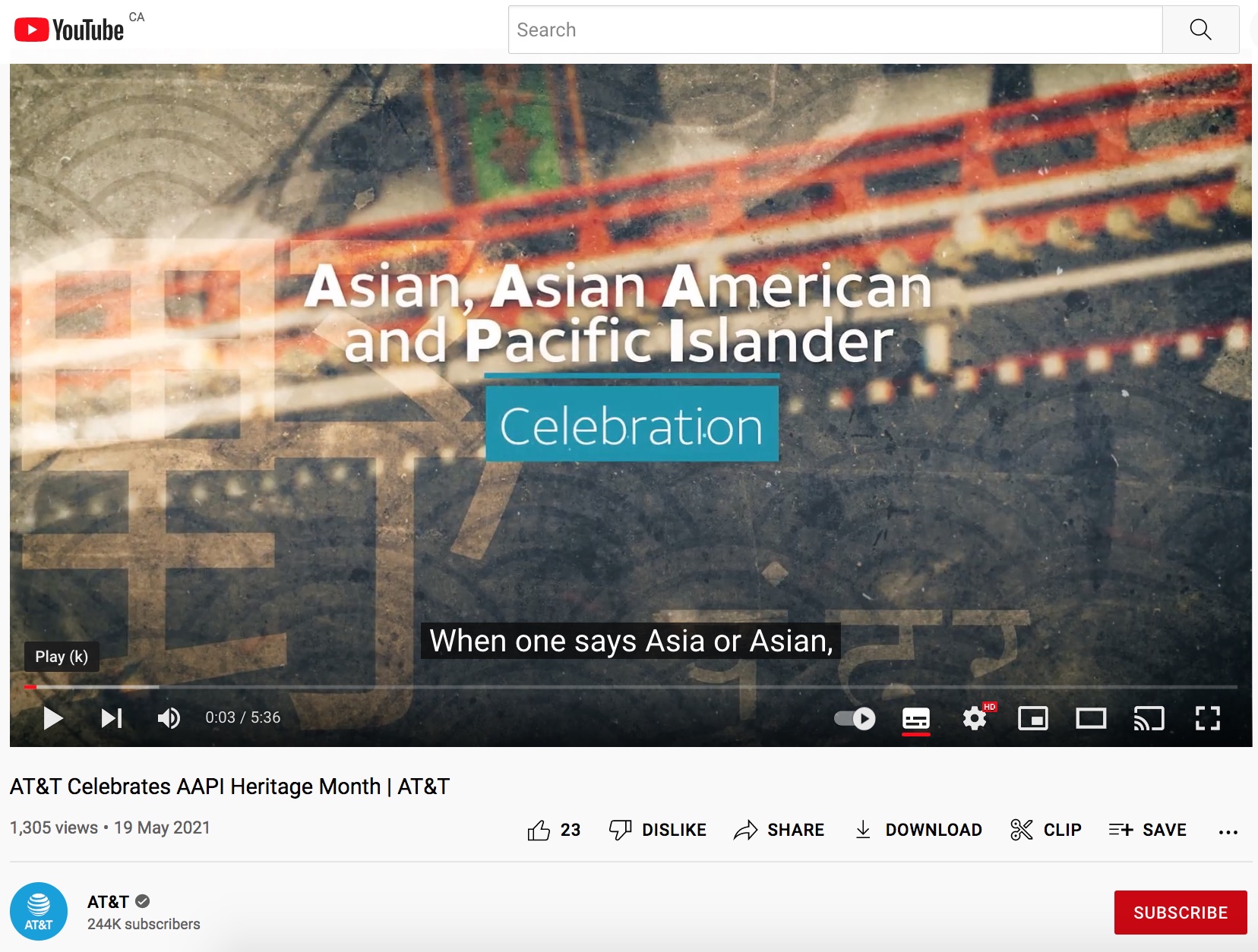 AT&T feiert AAPI Heritage Month | Agentur Vista