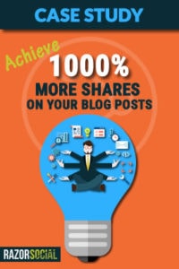 Erzielen Sie 1000 % mehr Shares für einen Blogbeitrag