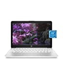 Laptop HP Stream 11, Intel Celeron N4020, RAM 4 GB, Penyimpanan 64 GB, Layar Anti-Silau HD 11,6”, Windows 11, Baterai Tahan Lama, Tipis & Portabel, Termasuk Microsoft 365 (11-ak0040nr, 2021 Diamond White)