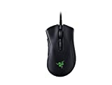 Razer DeathAdder v2 Mini Gaming Mouse: Sensor Optik 8500K DPI - Desain Ringan 62g - Pencahayaan Chroma RGB - 6 Tombol yang Dapat Diprogram - Termasuk Pita Pegangan Anti Selip - Hitam Klasik