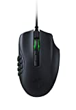 Mouse Gaming MMO Kabel Razer Naga X: Sensor Optik 18K DPI - Sakelar Optik Razer generasi ke-2 - Pencahayaan Chroma RGB - 16 Tombol yang Dapat Diprogram - 85g - Hitam Klasik