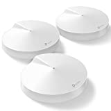 System Wi-Fi Deco Mesh TP-Link (Deco M5) — do 5500 stóp kwadratowych pokrycia całego domu i ponad 100 urządzeń, wymiana routera Wi-Fi/przedłużacza, program antywirusowy, zestaw 3 sztuk