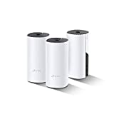 Hybrydowy system Wi-Fi Mesh Deco Powerline TP-Link (Deco P9) — Zasięg do 6 000 stóp kwadratowych w całym domu, wymiana routera/przedłużacza Wi-Fi, sygnał przez ściany, bezproblemowy roaming, kontrola rodzicielska, zestaw 3 sztuk