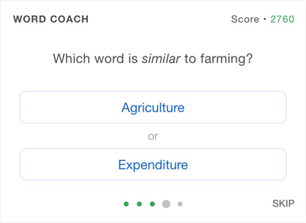 Gioco per la creazione di vocaboli di Google Word Coach: tutto ciò che devi sapere 2 Google Word Coach