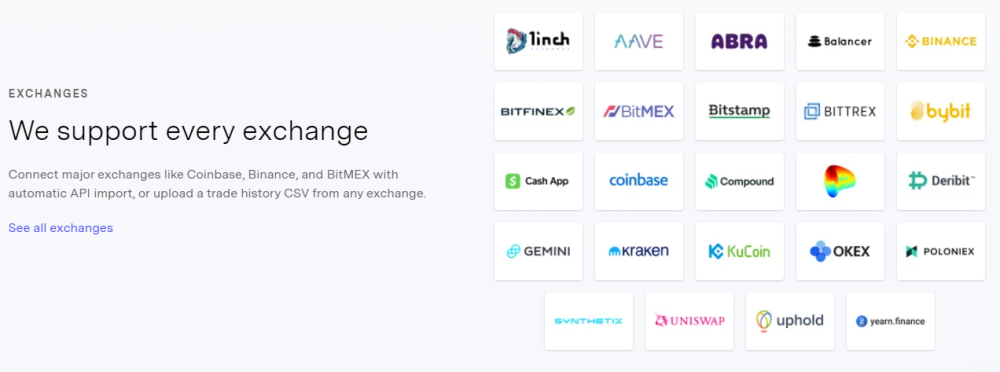 tokentax 以加密貨幣計算稅金