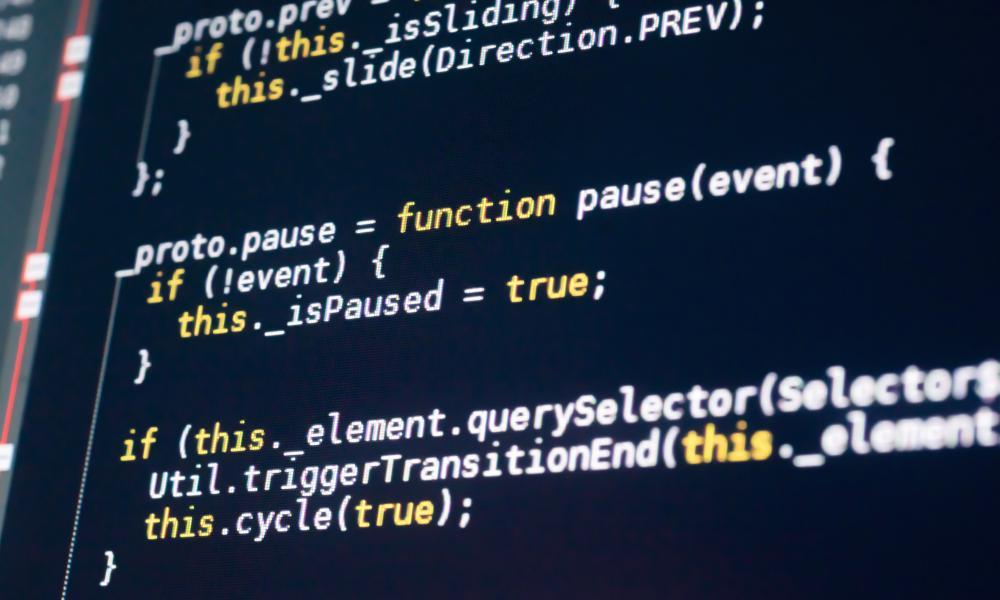 código javascript