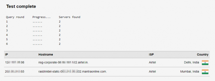 isp dns เซิร์ฟเวอร์