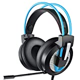 Zentouch Gaming Headset, Xbox One Headset mit 7.1 Surround Sound & Noise Cancelling Over Ear Kopfhörer mit Mikrofon, Stereo Headset für PS4 Xbox PC Nintendo Switch Handy Laptop Tablet