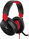 Turtle Beach Recon 70 Gaming-Headset für Nintendo Switch, Xbox Series X, Xbox Series S, Xbox One, PS5, PS4, PlayStation, Mobile und PC mit 3,5-mm-Mikrofon zum Stummschalten, 40-mm-Lautsprecher – Schwarz