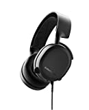 SteelSeries Arctis 3 Konsole – Kabelgebundenes Stereo-Gaming-Headset für PlayStation 5/4, Xbox Series X|S, Nintendo Switch, VR, Android und iOS – Schwarz