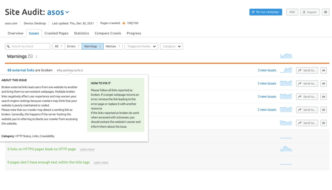 Semrush-Website-Audit