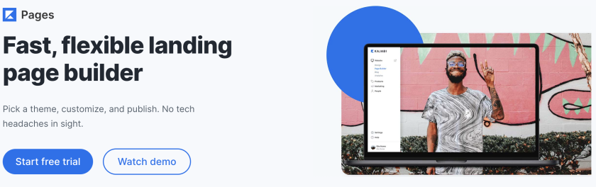 kajabi Landing Page Builder