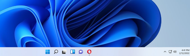 شريط مهام Windows 11