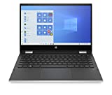 لاب توب HP Pavilion x360 المتحول 14 بوصة ، معالج Intel Core i5-1135G7 من الجيل الحادي عشر ، بطاقة رسومات Intel Iris Xe ، ذاكرة وصول عشوائي 8 جيجا بايت ، 256 جيجا بايت SSD ، Windows 11 Home (14-dw1025nr ، فضي طبيعي)
