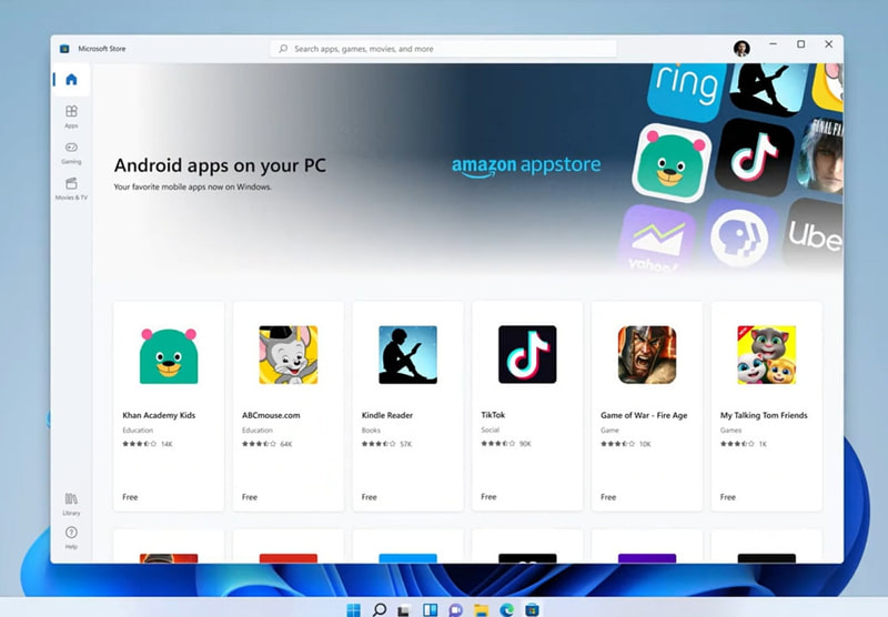 قم بتشغيل تطبيقات Android في Windows 11