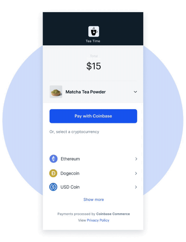 التجارة coinbase