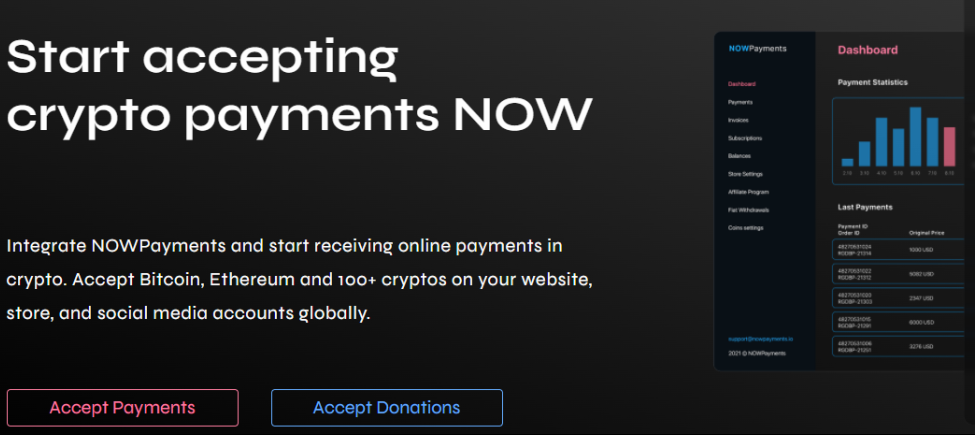 nowpayment مدفوعات التشفير
