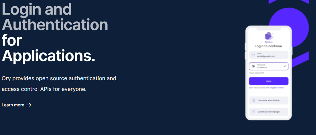بدائل ory firebase