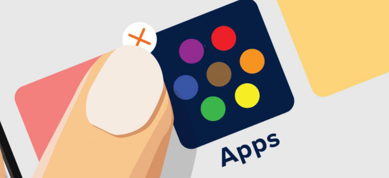 Disinstalla app