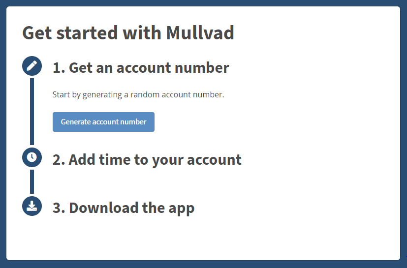 mulvad VPN 帳號