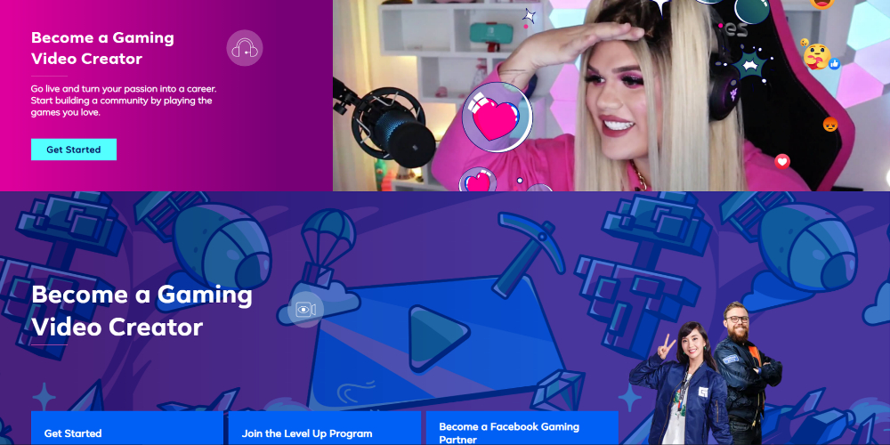 Facebook Gaming هي عبارة عن منصة بث مباشر