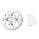Aqara 門窗傳感器 Plus Aqara Hub M1S、Zigbee 連接、用於報警系統和智能家居自動化的無線迷你接觸傳感器，兼容 Apple HomeKit、Alexa
