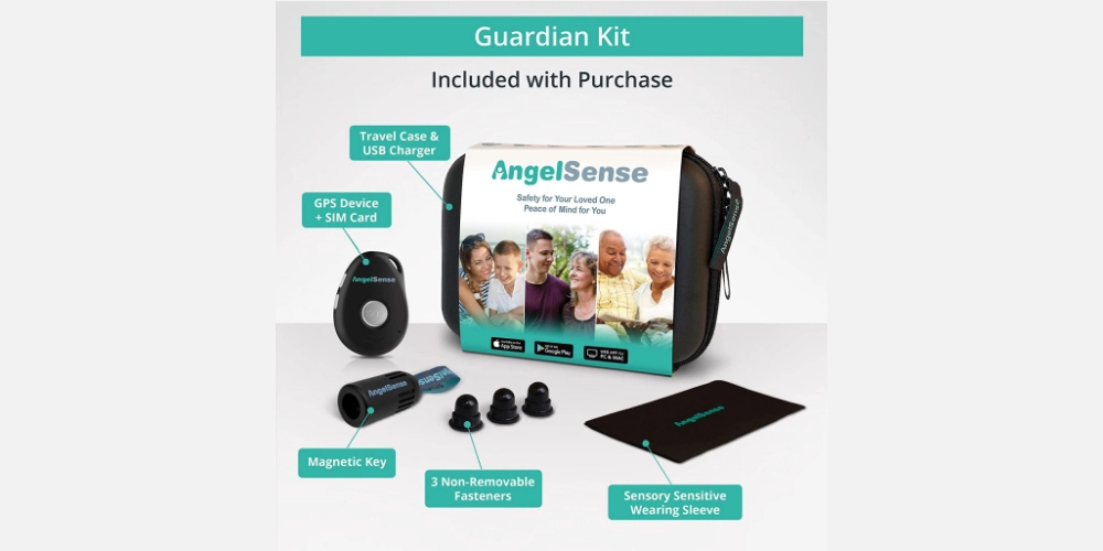 Rastreador GPS infantil AngelSense GPS