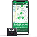 Tracki 2022 modelo 4G LTE Mini GPS Tracker magnético. Distância ilimitada nos EUA e em todo o mundo. Para Veículos, Carros, Crianças, Idosos, Cães, Motos. Pequeno dispositivo portátil de rastreamento em tempo real. Assinatura necessária
