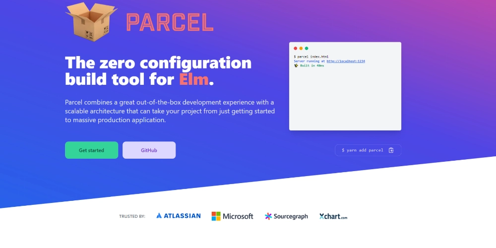 Ferramenta de criação do Parcel Zero Config