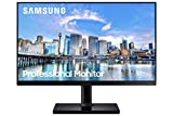 Monitor de computer Samsung FT45 Series 24-inch FHD 1080p, 75 Hz, panou IPS, HDMI, hub USB, suport reglabil pe înălțime, 3 ani WRNTY (LF24T452FQNXGO)