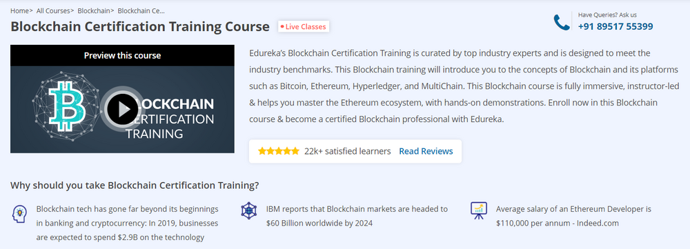 Blockchain Sertifikasyon Eğitim Kursu