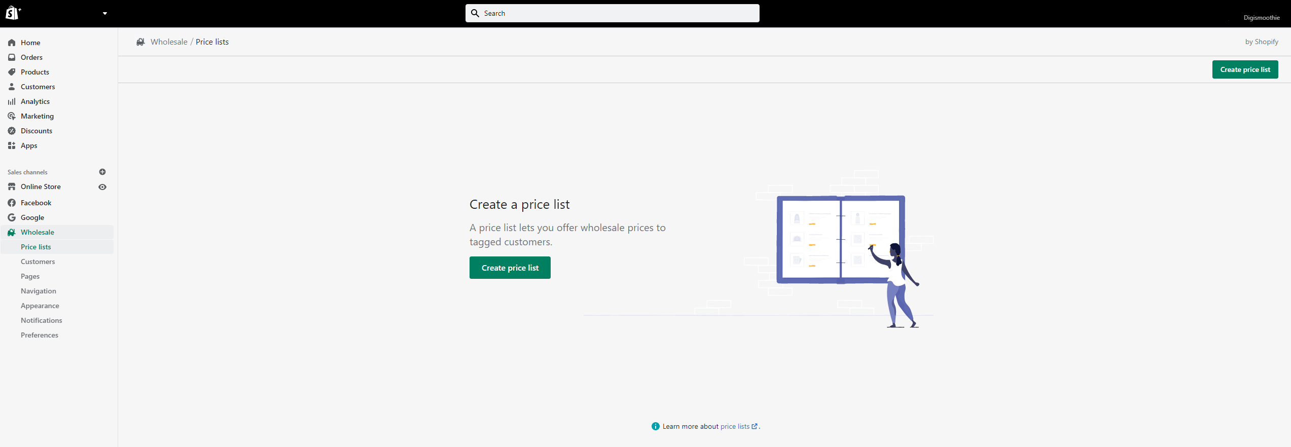 Shopify Plus 中的批发渠道
